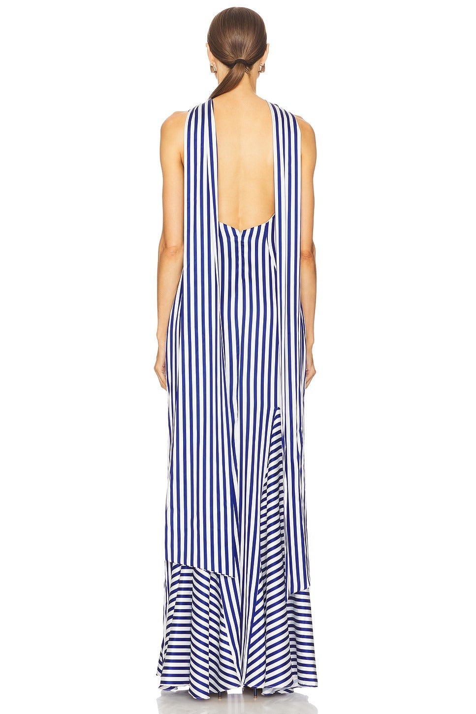 Blue Stripe Maxi Dress