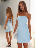 Celeste Strapless Backless Mini Dress