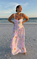 Summer Soleil Linen Maxii Dress