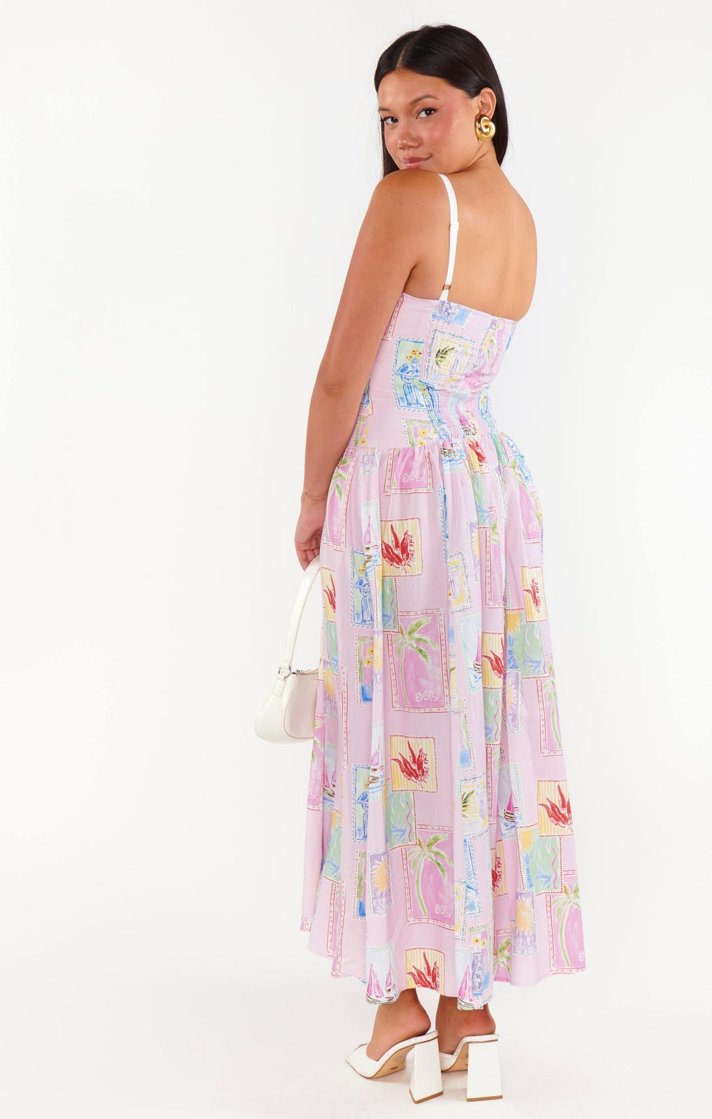 Summer Soleil Linen Maxii Dress