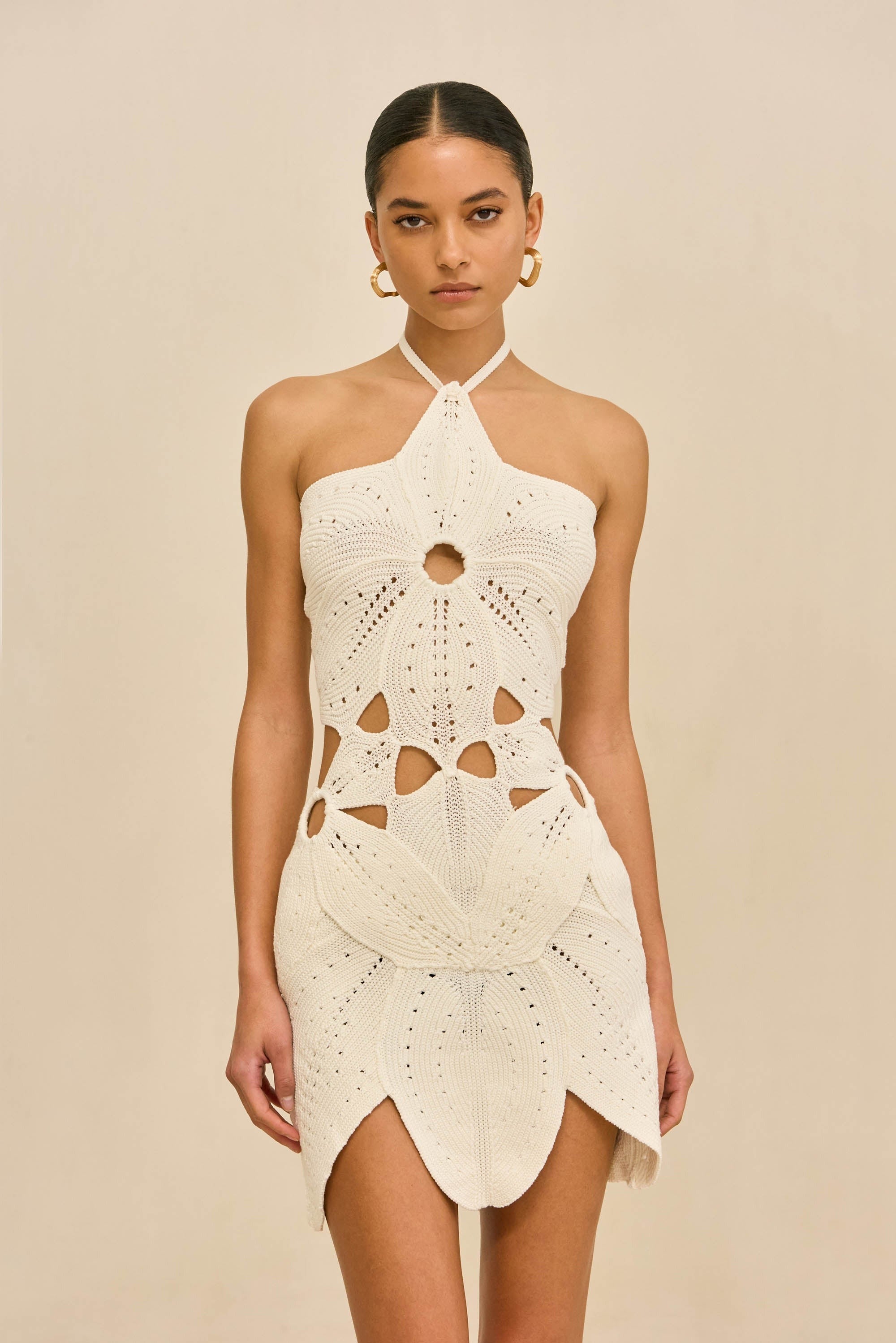 Floreana Knit Mini Dress
