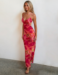 Juliana Floral Slip Maxi Dress