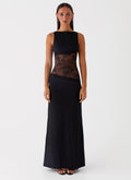 Lucinda Lace Panel Maxi Dress