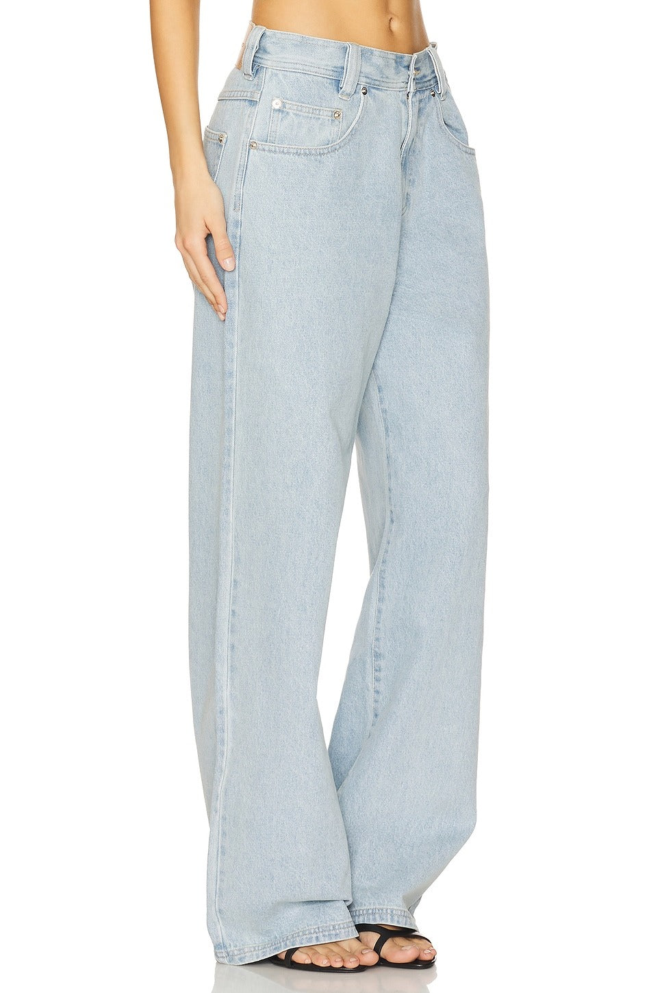 High-Rise Relaxed Wide-Leg Jeans