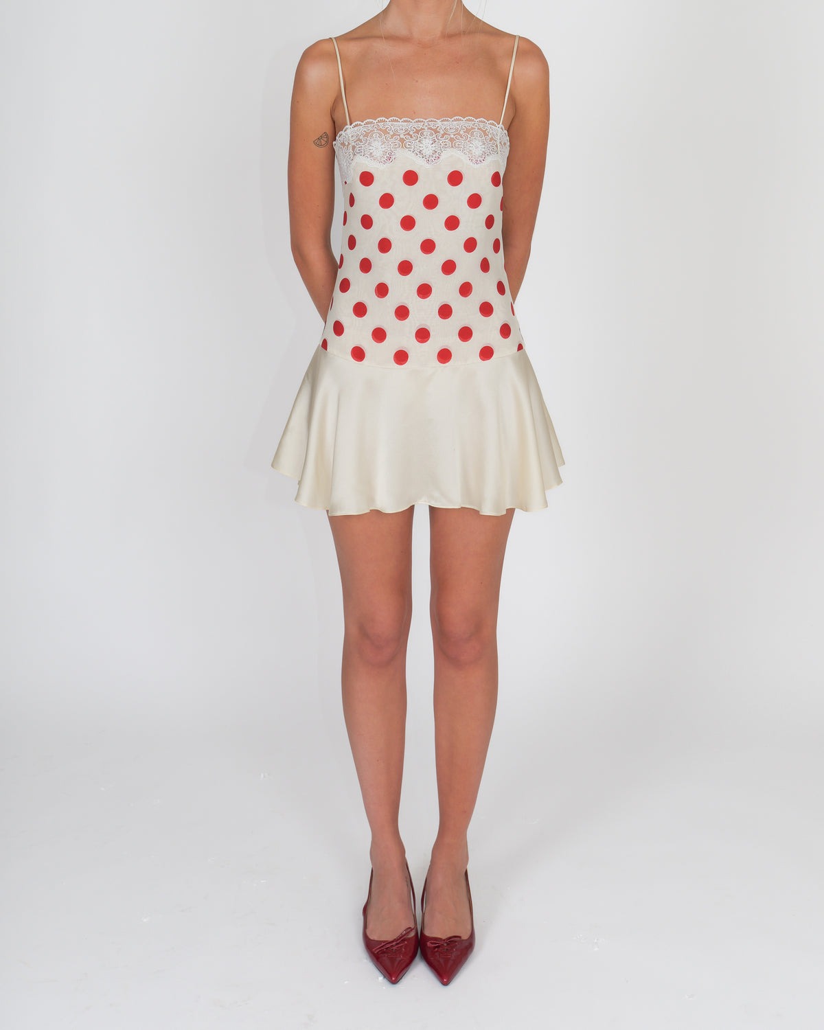 Polka Dot Mini Dress